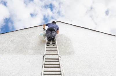 Peinture extérieure à Plounéventer — façades et ravalement